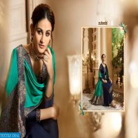 ZUBEDA PRESENTING SUVARNA SATIN GEORGETTE EMBORIDERY WORK SUIT OUTFIT