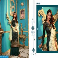 ZUBEDA SEHER SILK JACQUARD WITH DIAMOND WORK HEAVY LOOK PARTY WEAR SUIT SUPPLIER