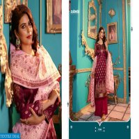 ZUBEDA SEHER SILK JACQUARD WITH DIAMOND WORK HEAVY LOOK PARTY WEAR SUIT SUPPLIER