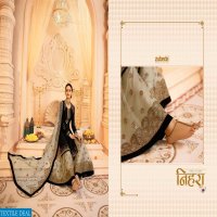 ZUBEDA SUGANDHA SATIN GEORGETTE SHARARA STYLE PARTY WEAR SUIT 16801-16806 SERIES