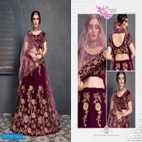 Zeel Roohbab Wholesale Heavy Velvet Lehenga Choli