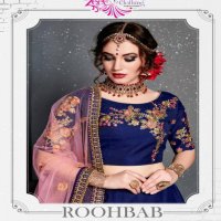 Zeel Roohbab Wholesale Heavy Velvet Lehenga Choli