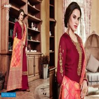 Zubeda Naira Wholesale heavy Satin Salwar Kameez