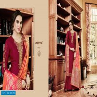 Zubeda Naira Wholesale heavy Satin Salwar Kameez