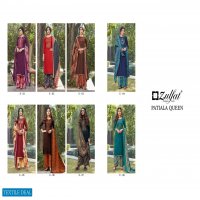 Zulfat Patiala Queen Wholesale Designer Wool Pashmina Dress Material
