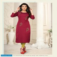 banwery Blush Wholesale Long Full Stitch kurtis