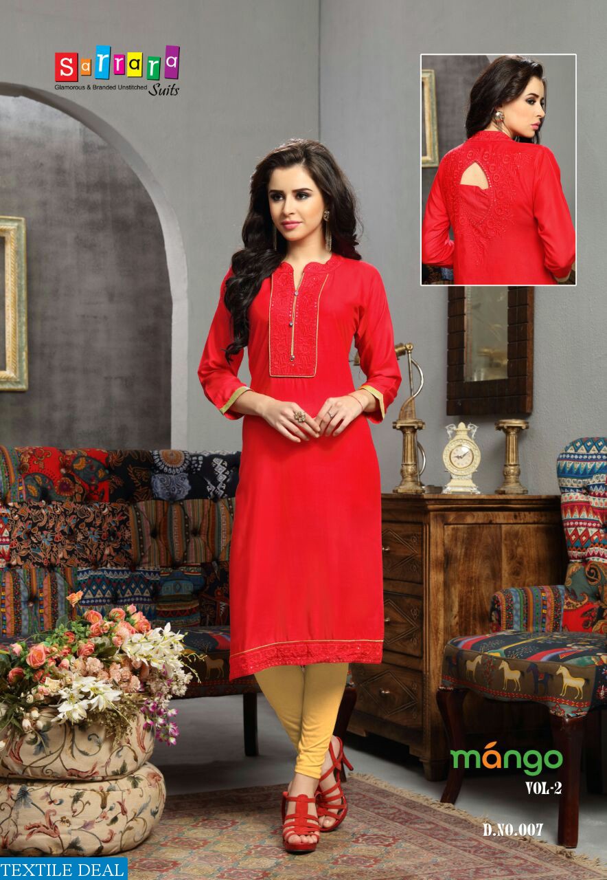 mango brand kurtis