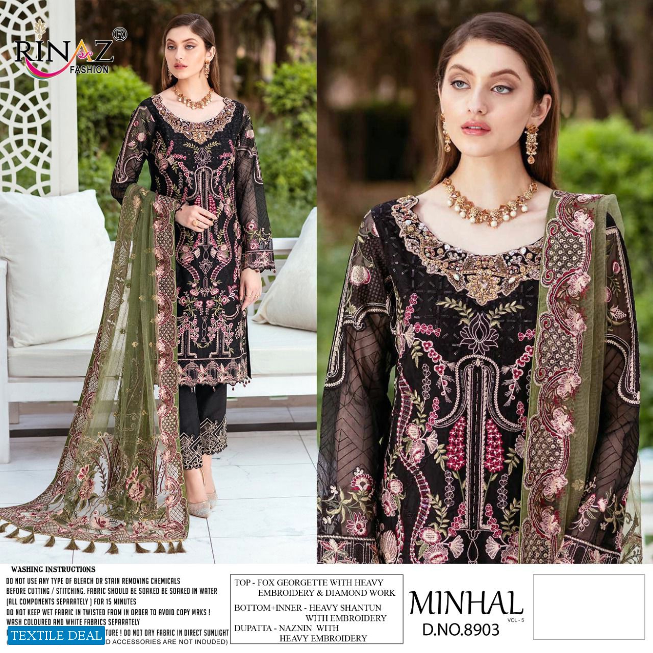 Rinaz Minhal Vol-5 Wholesale Pakistani 