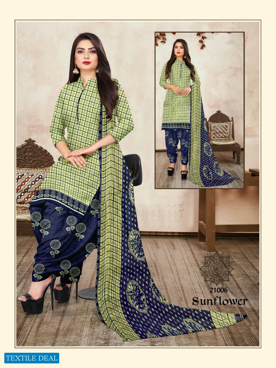 Wholesale Cotton Dress Material 