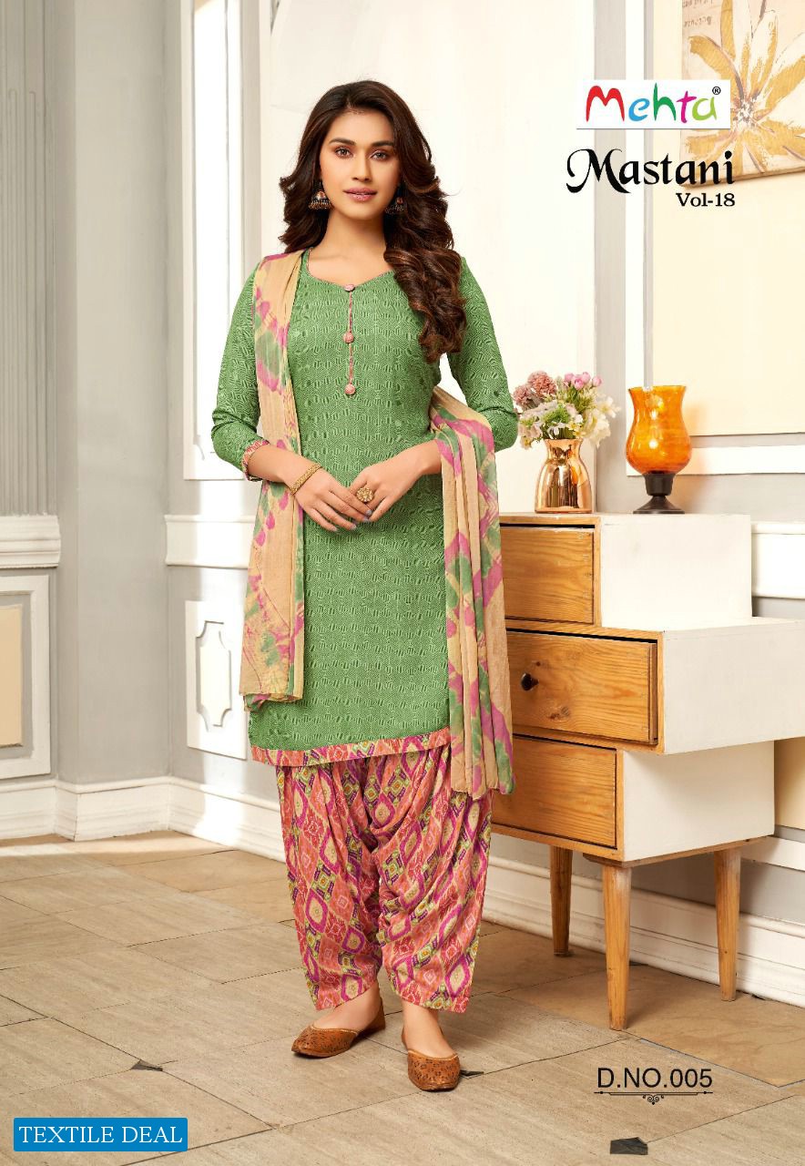 Mehta Mastani Vol-18 Wholesale Shopping Dress Material - textiledeal.in