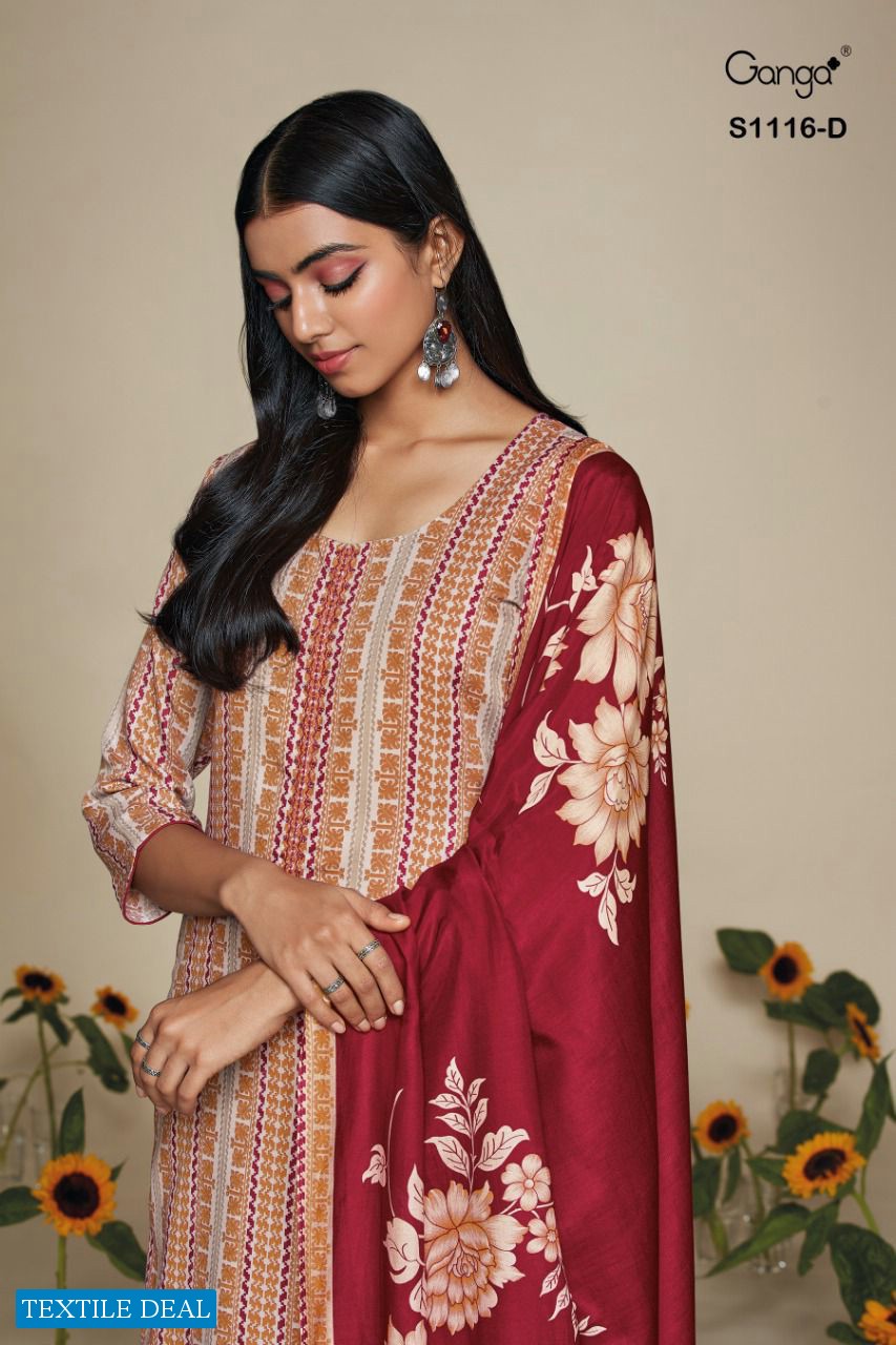 ganga suits winter collection