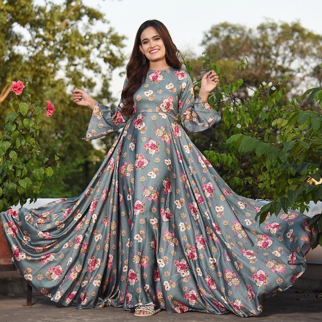 double umbrella gown