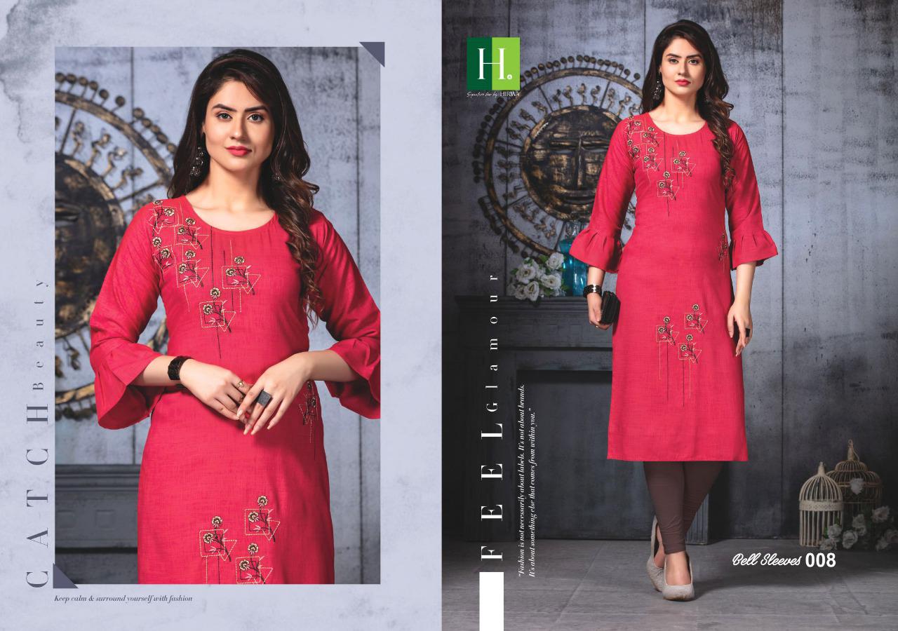 volume sleeves kurtis