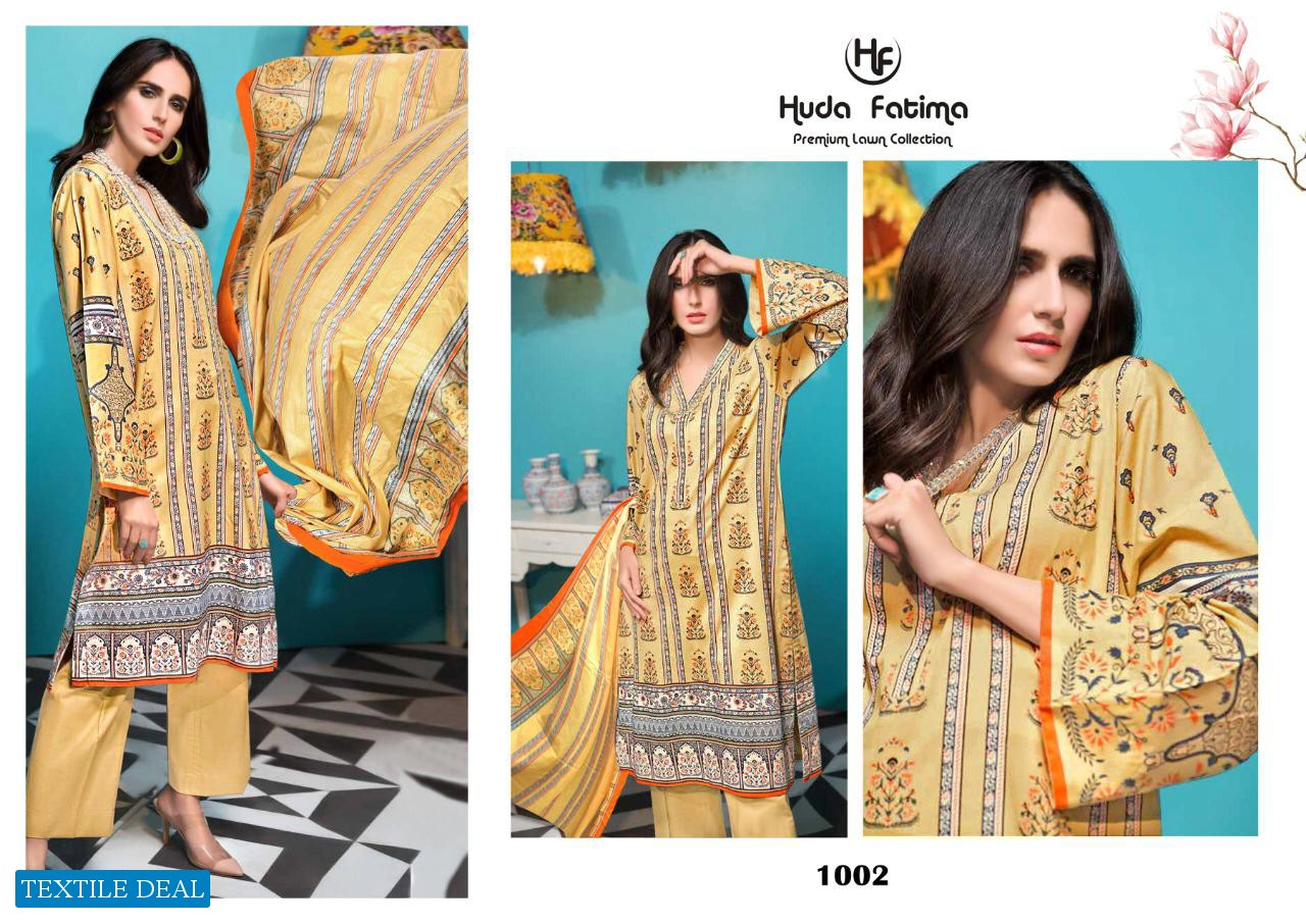 HUDA FATIMA PREMIUM LAWN COLLECTION VOL 