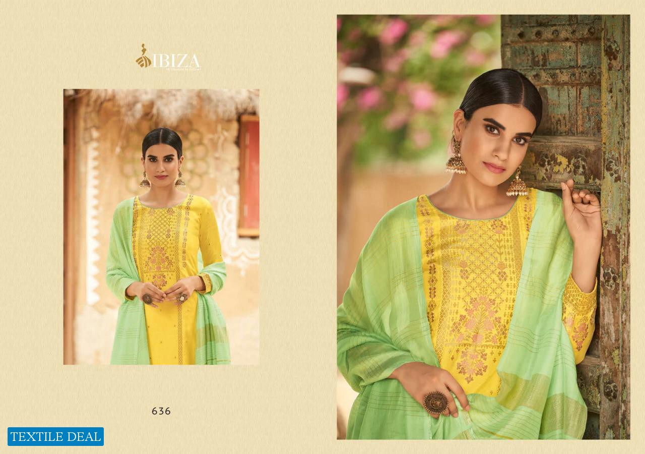 IBIZA LAUNCH BUNAI PURE SILK MINAKARI 