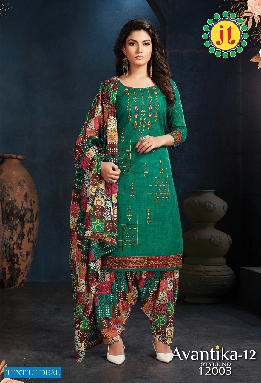 JT Avantika Vol-12 Wholesale Ready Made 