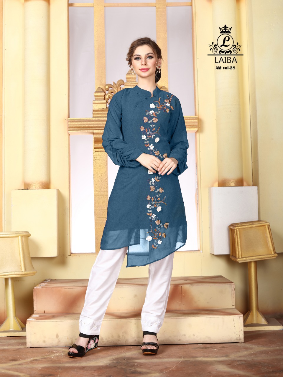 silver studio kurti