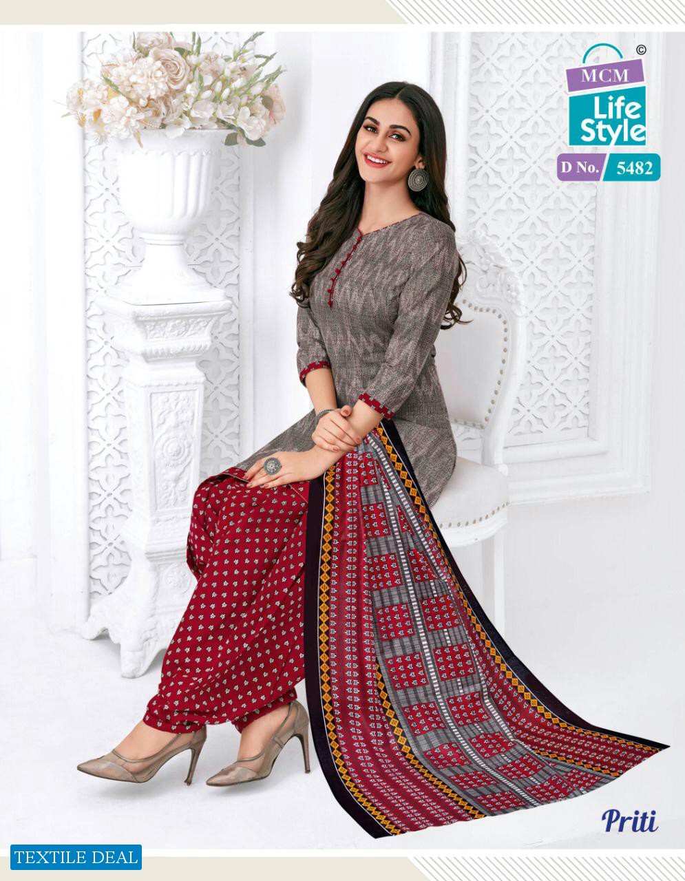 MCM LIFESTYLE PRITI VOL 3 COTTON DRESS MATERIALS FOR SUMMER WEAR