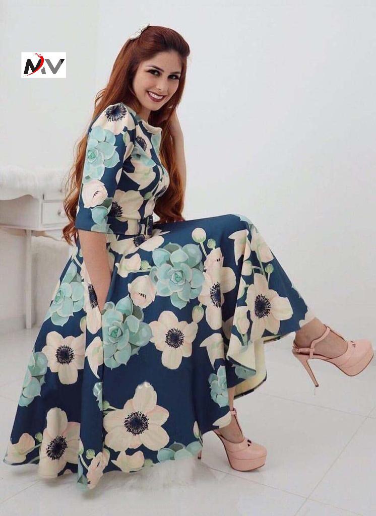 Western Wear Gown midi wholesale 