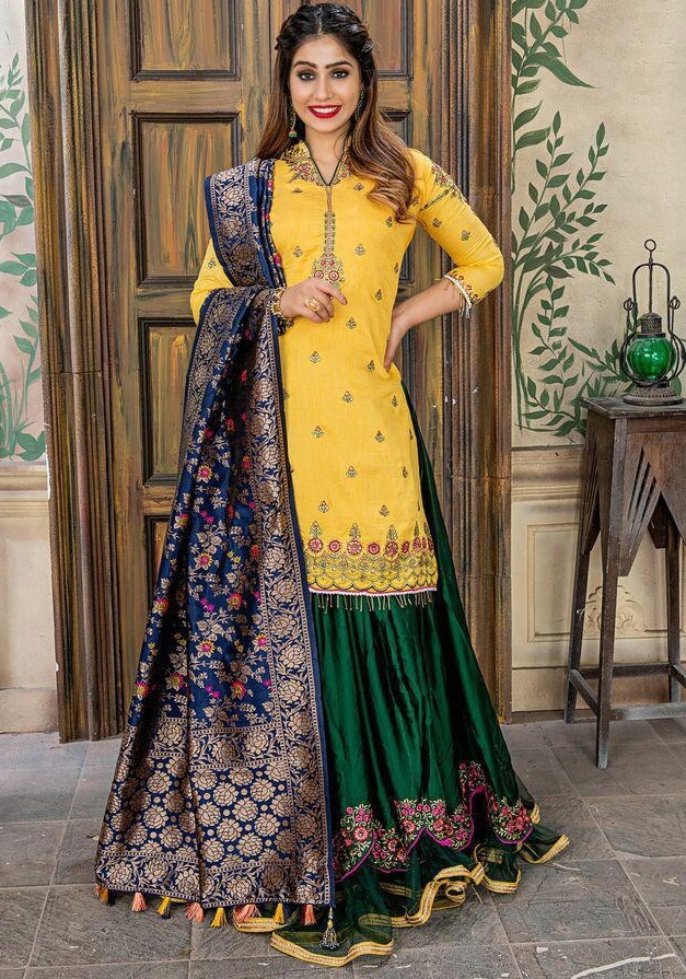 designer sharara suits