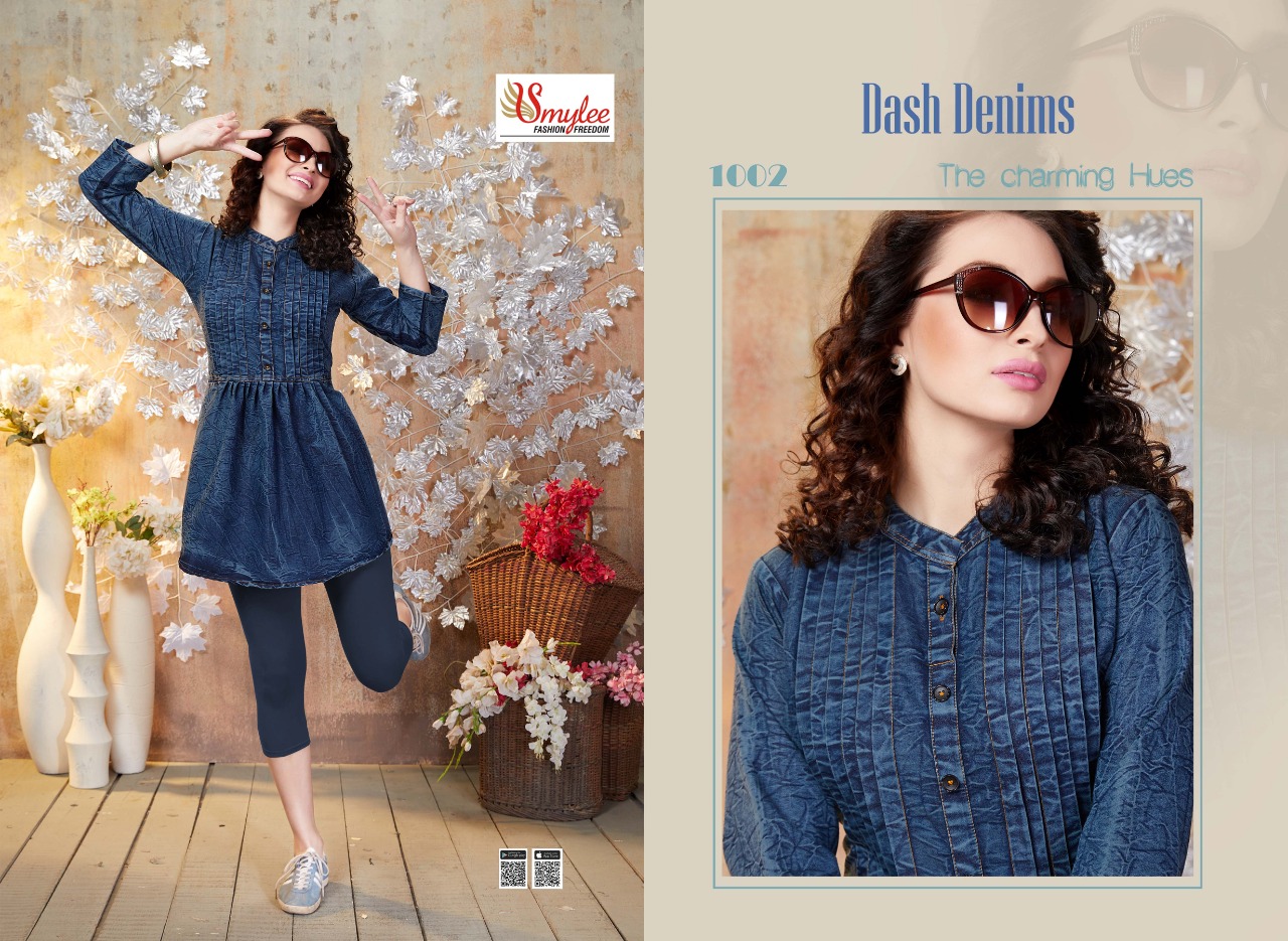 denim kurti designs