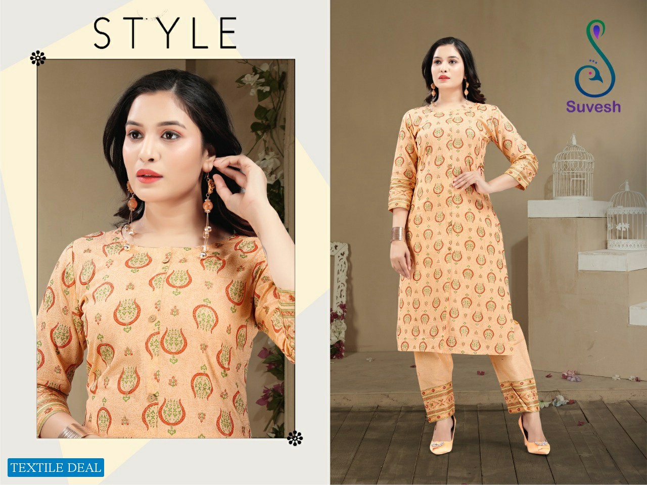 Suvesh Tanisha Wholesale Kurti With 