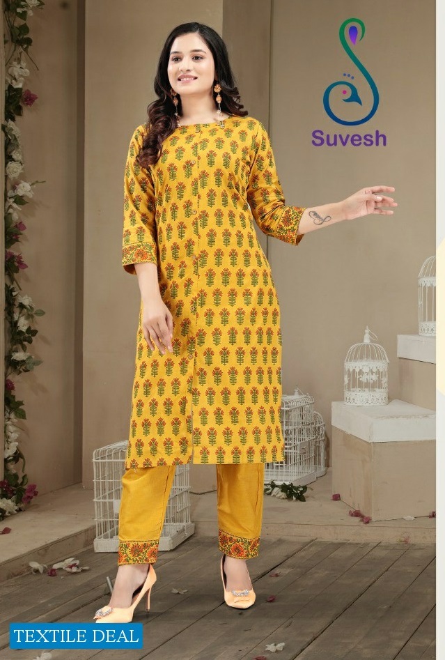 Suvesh Tanisha Wholesale Kurti With 