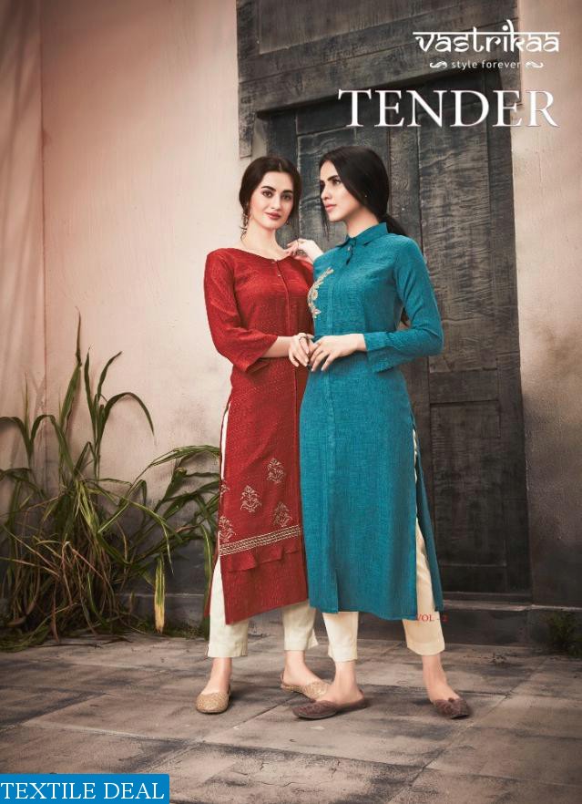 zari work kurtis